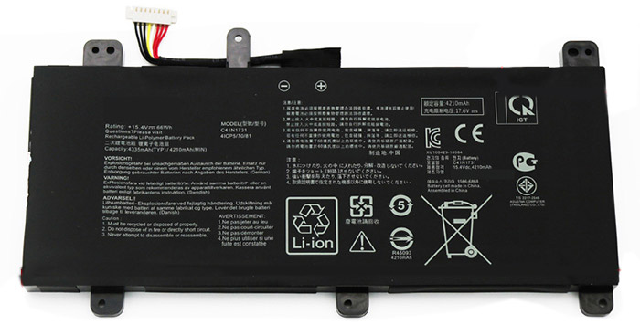 Remplacement Batterie PC PortablePour asus C41N1731