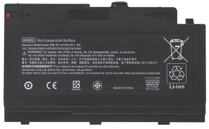 Remplacement Batterie PC PortablePour hp ZBOOK 17 G4 1RR04EA