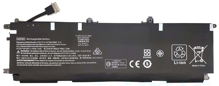 Remplacement Batterie PC PortablePour HP  HSTNN DB8D