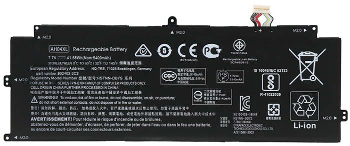 Remplacement Batterie PC PortablePour HP  AH04041XL