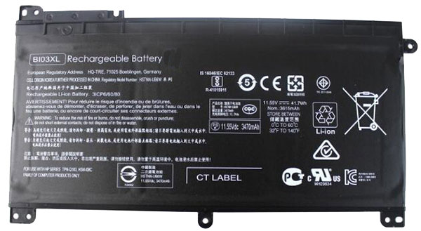 Remplacement Batterie PC PortablePour HP  843537 421