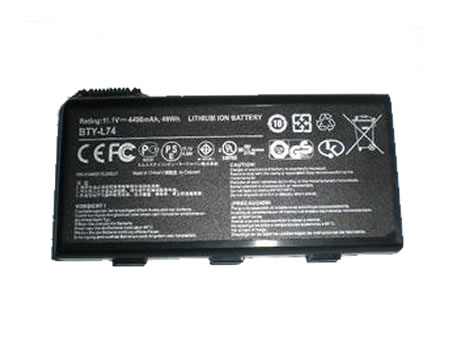 Remplacement Batterie PC PortablePour MSI CX600 All Series