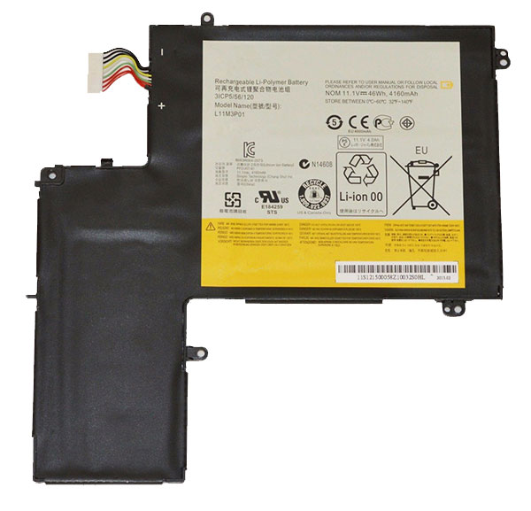 Remplacement Batterie PC PortablePour lenovo L11M3P01