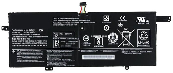 Remplacement Batterie PC PortablePour lenovo IdeaPad 720s 13IKB(81BV002PCD)