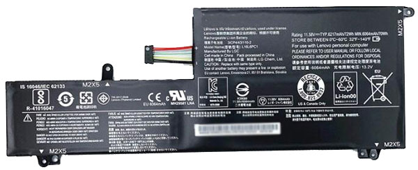 Remplacement Batterie PC PortablePour LENOVO L16C6PC1