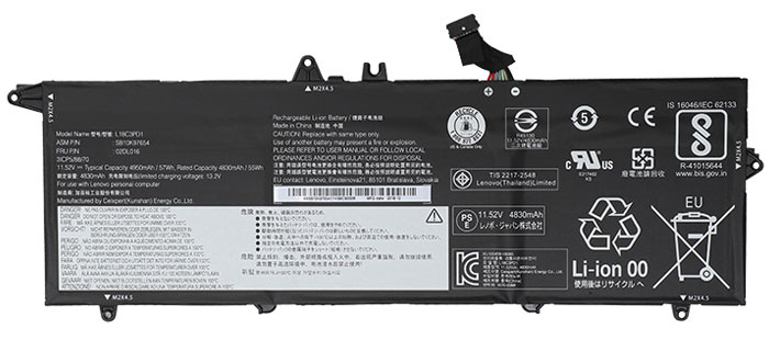 Remplacement Batterie PC PortablePour LENOVO L18C3PD2