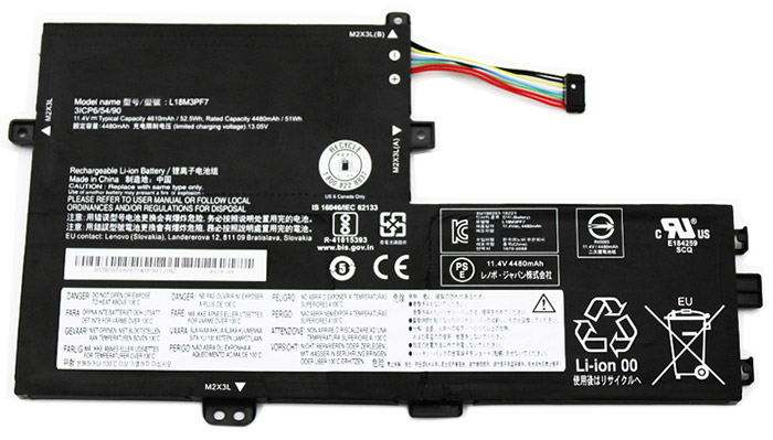 Remplacement Batterie PC PortablePour lenovo L18C3PF7