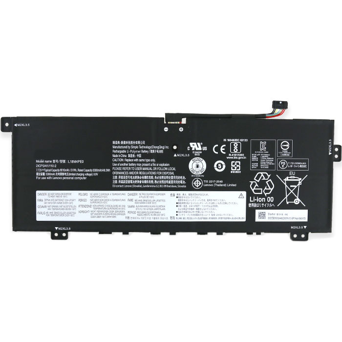 Remplacement Batterie PC PortablePour lenovo Yoga C740 14