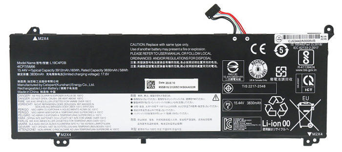 Remplacement Batterie PC PortablePour lenovo ThinkBook 15 G2 ITL