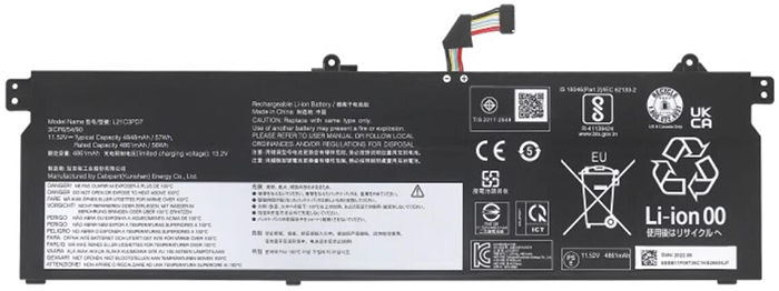 Remplacement Batterie PC PortablePour lenovo L21C3PD7