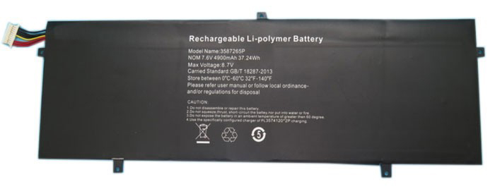 Remplacement Batterie PC PortablePour Peaq HW 3487265