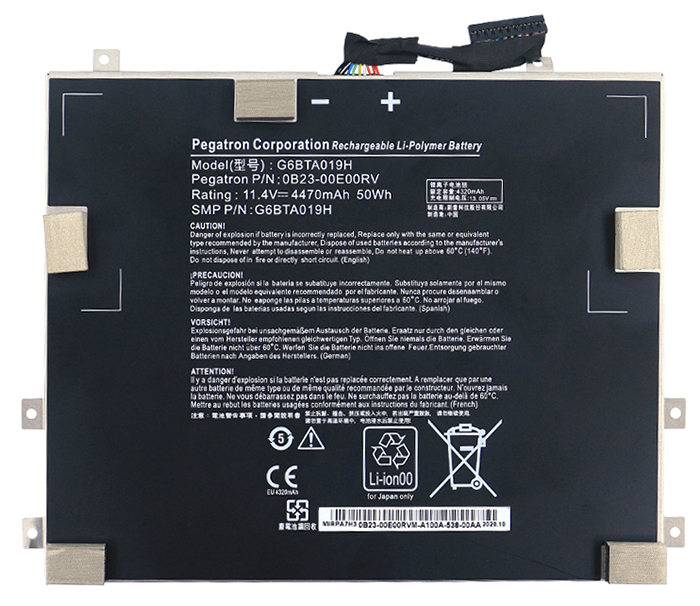 Remplacement Batterie PC PortablePour WACOM G6BTA019H