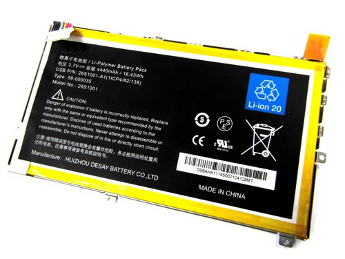 Remplacement Batterie PC PortablePour AMAZON DR A014