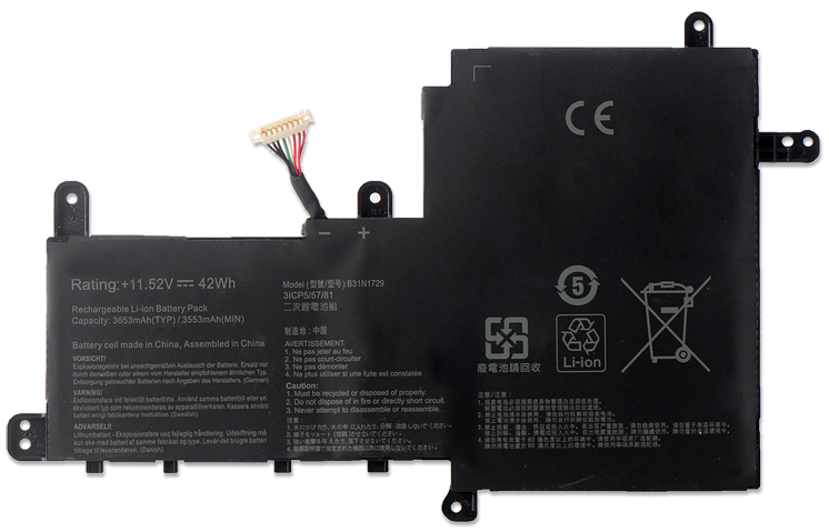 Remplacement Batterie PC PortablePour asus VivoBook S15 X530FN