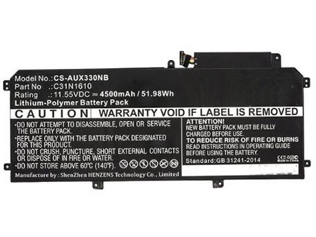 Remplacement Batterie PC PortablePour ASUS 3ICP3/97/103