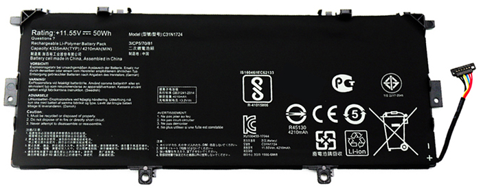 Remplacement Batterie PC PortablePour Asus ZenBook 13 UX331UN