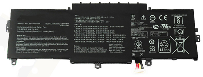 Remplacement Batterie PC PortablePour ASUS U4300F