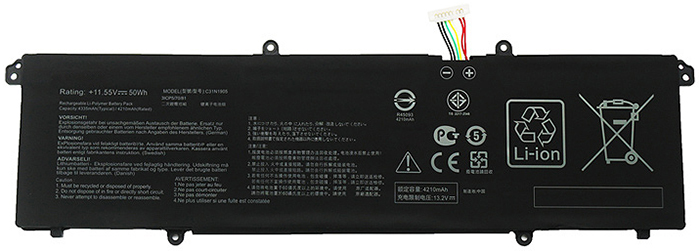 Remplacement Batterie PC PortablePour ASUS M4600I