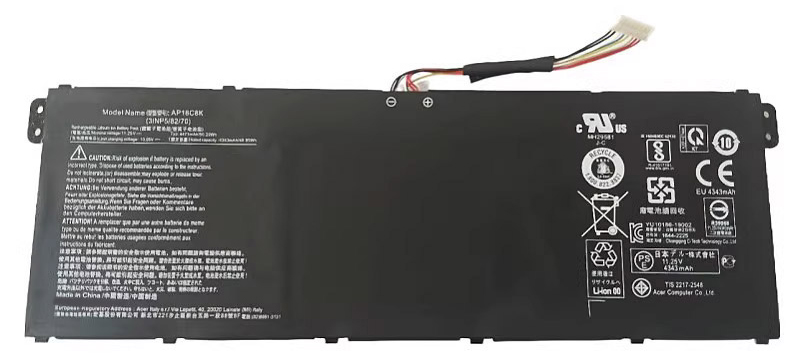 Remplacement Batterie PC PortablePour ACER AP18C4K