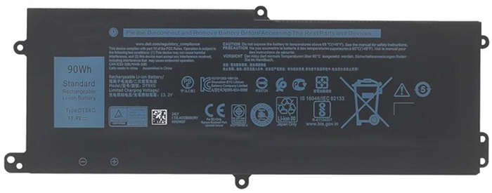 Remplacement Batterie PC PortablePour Dell P38E001