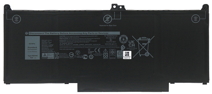 Remplacement Batterie PC PortablePour dell Latitude 13 5300 2 in 1 Series