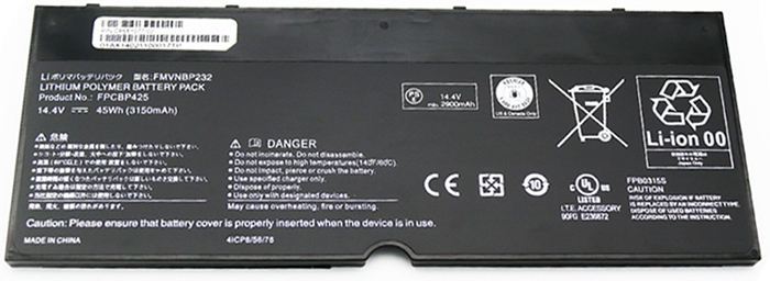 Remplacement Batterie PC PortablePour FUJITSU LifeBook U745