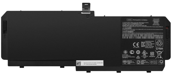 Remplacement Batterie PC PortablePour HP ZBook 17 G6 Series