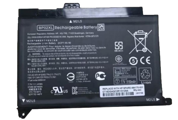 Remplacement Batterie PC PortablePour hp BP02XL