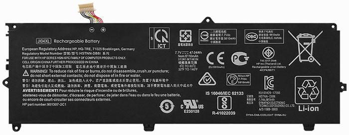 Remplacement Batterie PC PortablePour HP HSN I07C