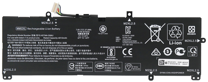Remplacement Batterie PC PortablePour HP Pavilion13 an0005TU