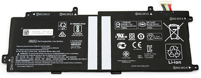 Remplacement Batterie PC PortablePour HP HSTNN DB9E