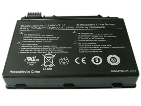 Remplacement Batterie PC PortablePour UNIWILL A41 3S4400 S1B1