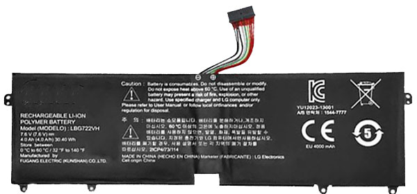 Remplacement Batterie PC PortablePour LG 13Z940 G.DK71P1