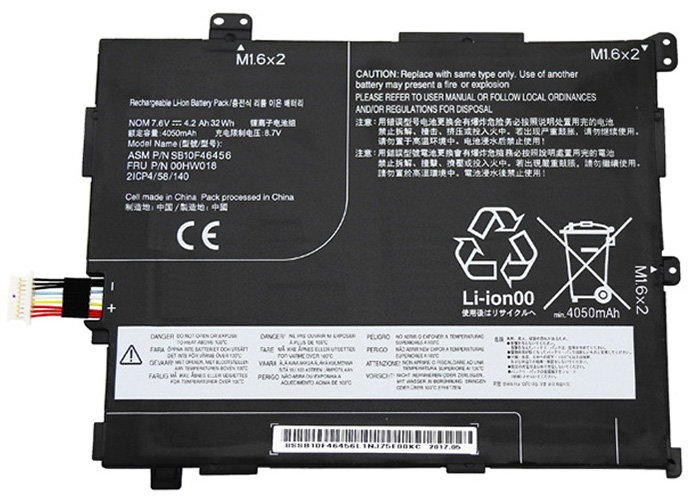 Remplacement Batterie PC PortablePour LENOVO 00HW017
