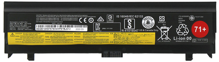 Remplacement Batterie PC PortablePour lenovo 00NY488