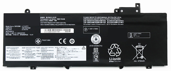 Remplacement Batterie PC PortablePour Lenovo L17M3P71