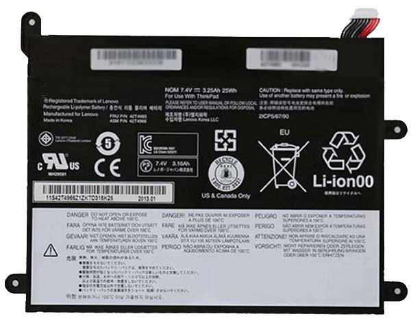 Remplacement Batterie PC PortablePour lenovo ThinkPad 1838 25U