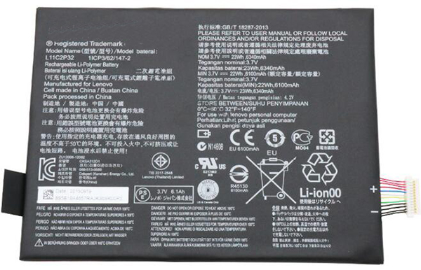 Remplacement Batterie PC PortablePour lenovo L12D2P31