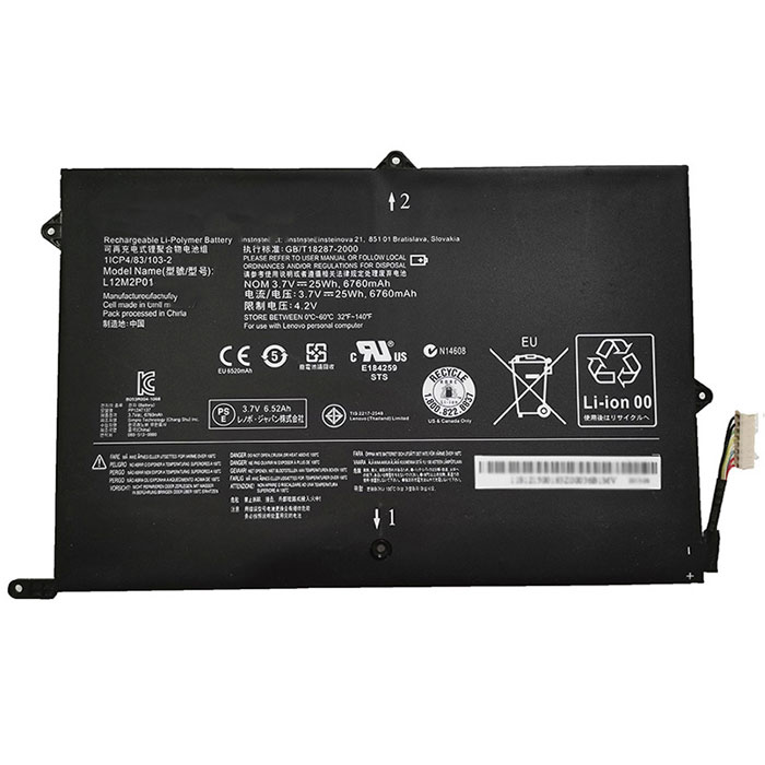 Remplacement Batterie PC PortablePour lenovo IdeaPad Miix 10