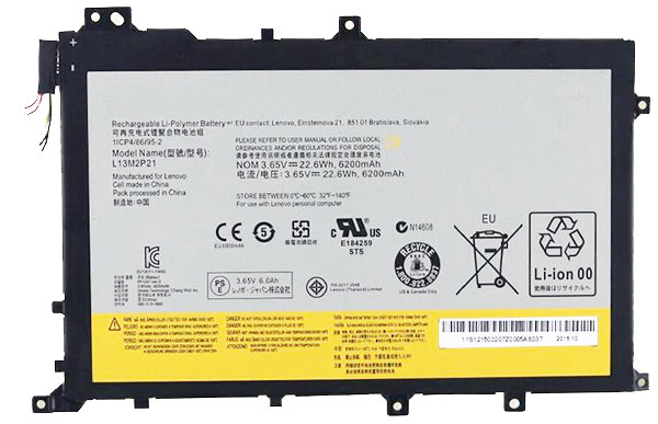Remplacement Batterie PC PortablePour LENOVO L13N2P21