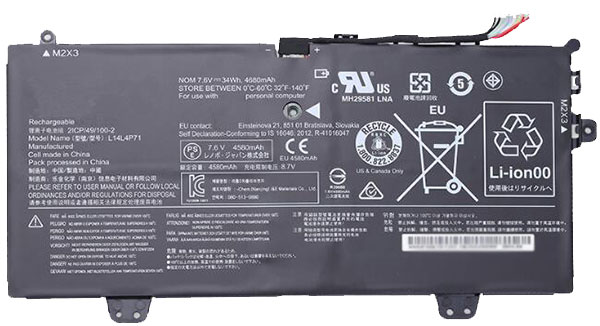 Remplacement Batterie PC PortablePour Lenovo ICP/49/100 2