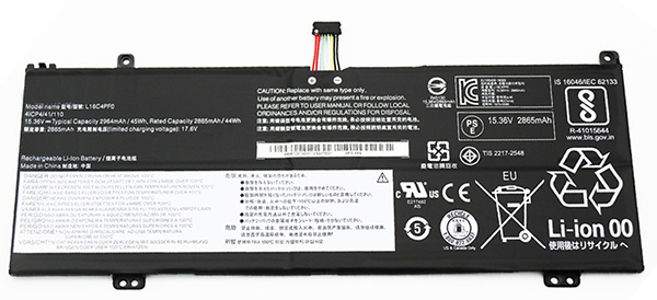 Remplacement Batterie PC PortablePour lenovo  L18M4PF0