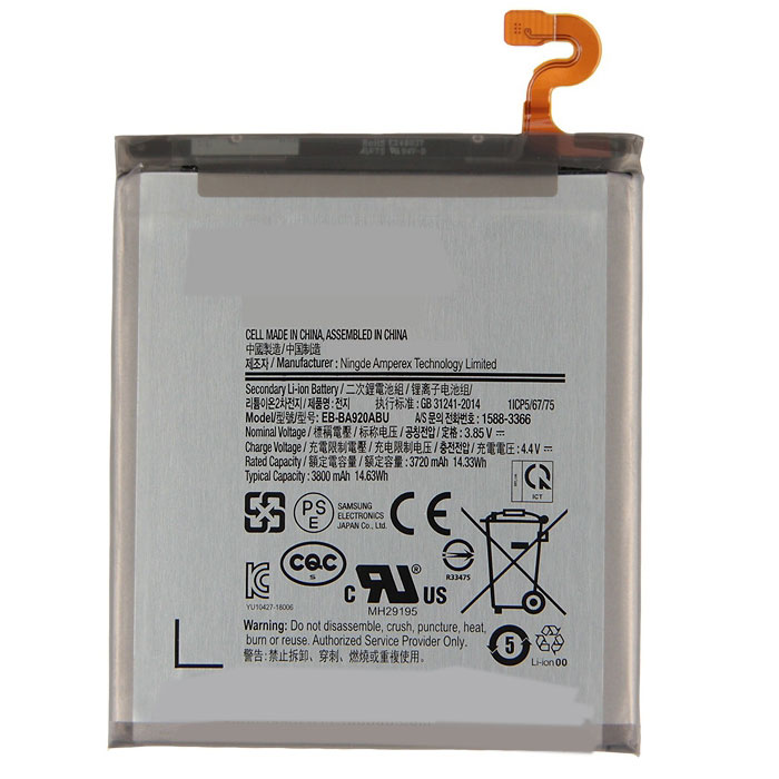 Remplacement Batterie Compatible Pour Téléphone PortablePour SAMSUNG SM A920F/DS