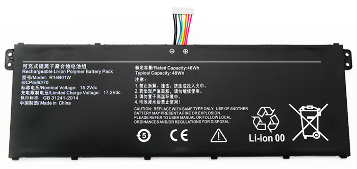Remplacement Batterie PC PortablePour XIAOMI R14B01W