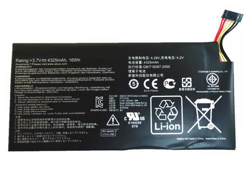 Remplacement Batterie PC PortablePour ASUS C11 ME370T